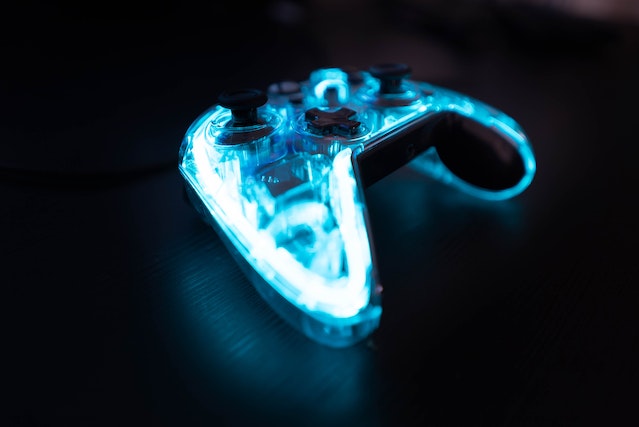 playstation controller that glows